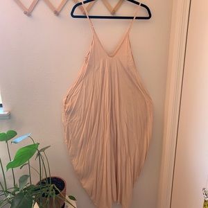 May & Maya Nude Slip Dress